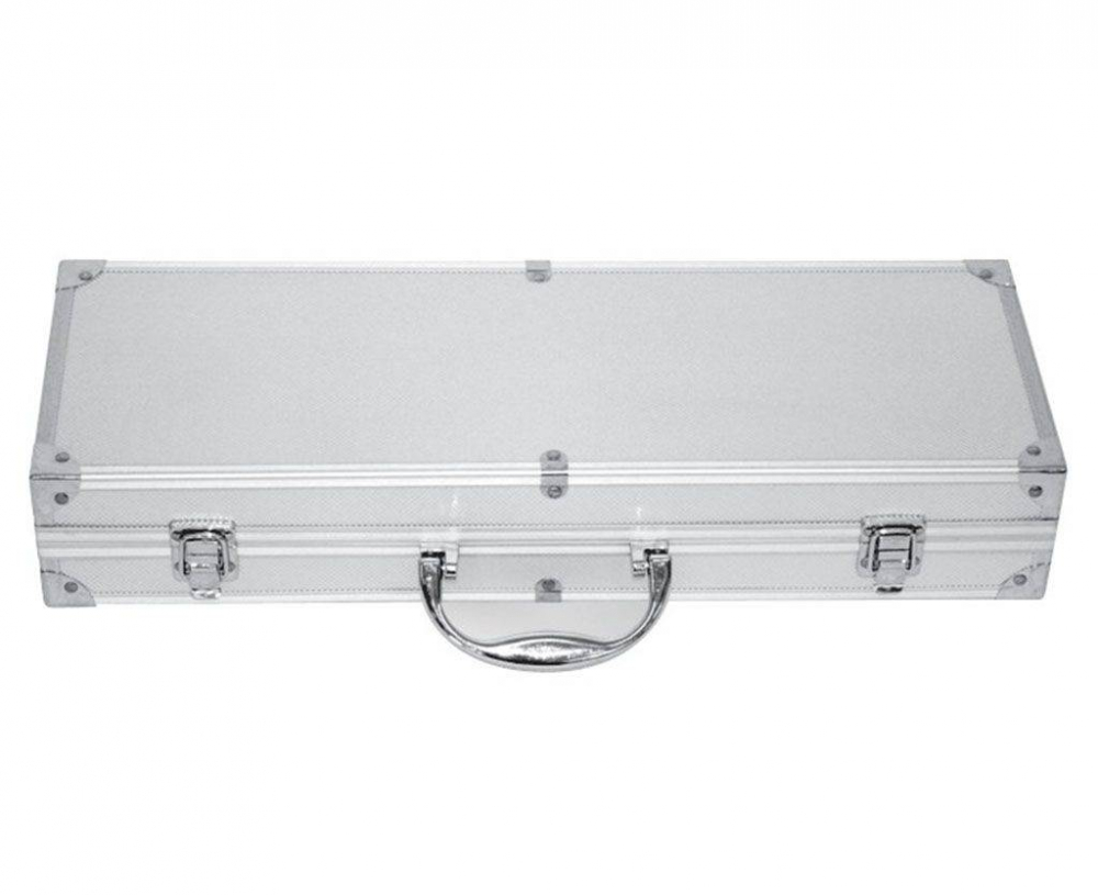 Set 5 ustensile din inox pentru gratar cutie din aluminiu Activa 16100 [4]
