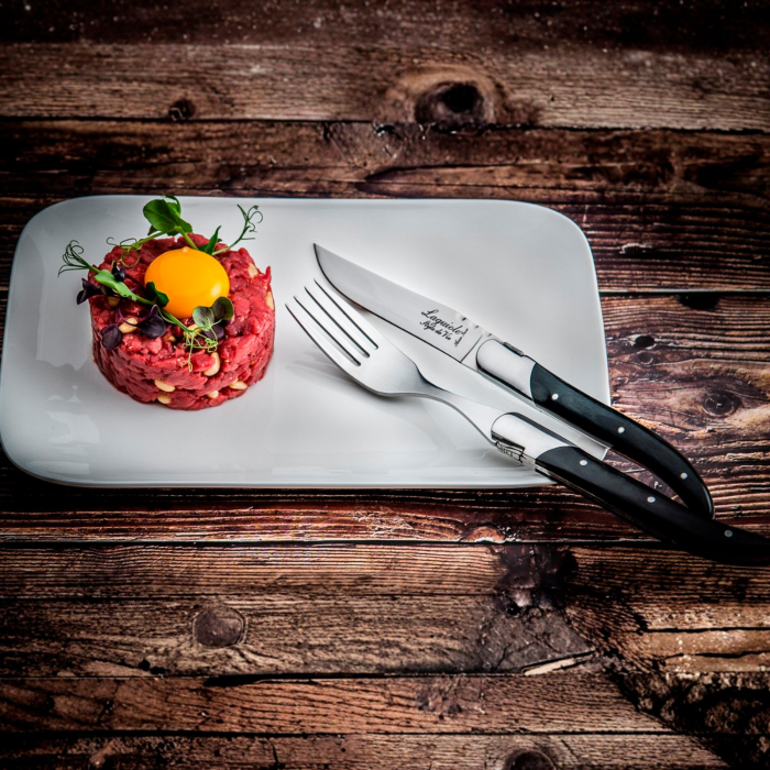 Set 6 furculite Laguiole Style de Vie Luxury Line LUXVORKZWART [6]