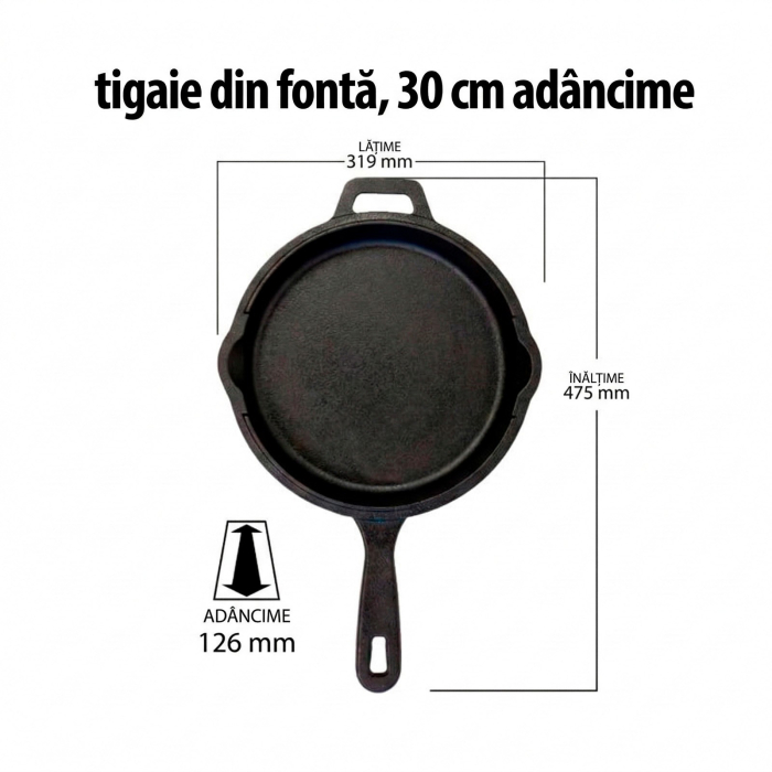 Set 6 piese vase de gatit din fonta si manusi termorezistente din piele Pit Boss 40266 [6]