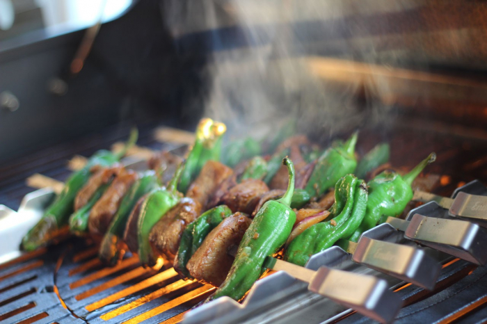 Set 6 tepuse metalice pentru gatit kebab si frigarui la gratar Enders 8802 [2]