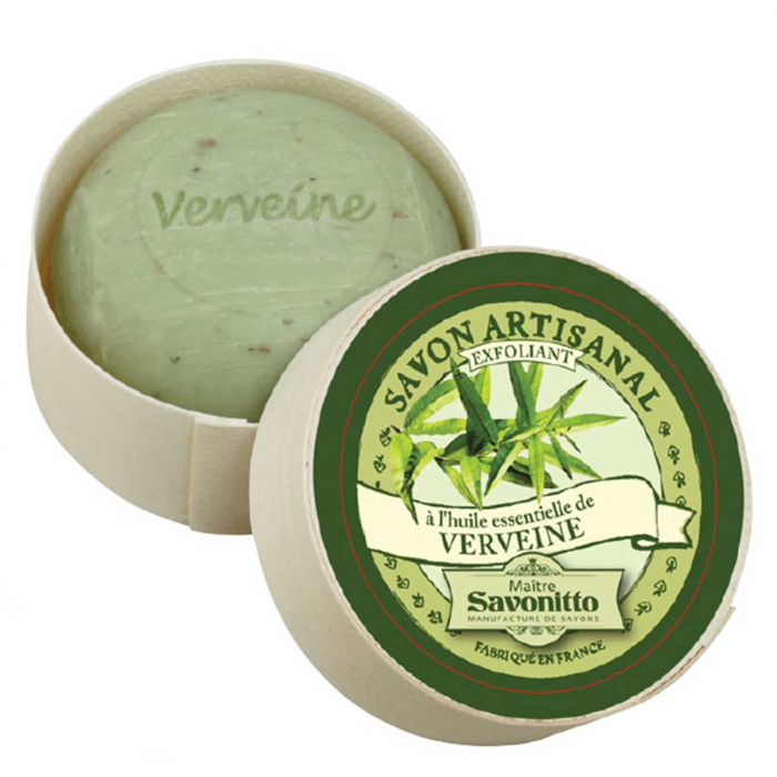 Set cadou cu lumanare parfumata si sapunuri cu verbina Maitre Savonitto [4]