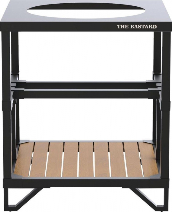 Stand metalic pentru gratar ceramic Kamado The Bastard Serious Kitchen Basic, 77x77x91cm, BSOK-1 [3]