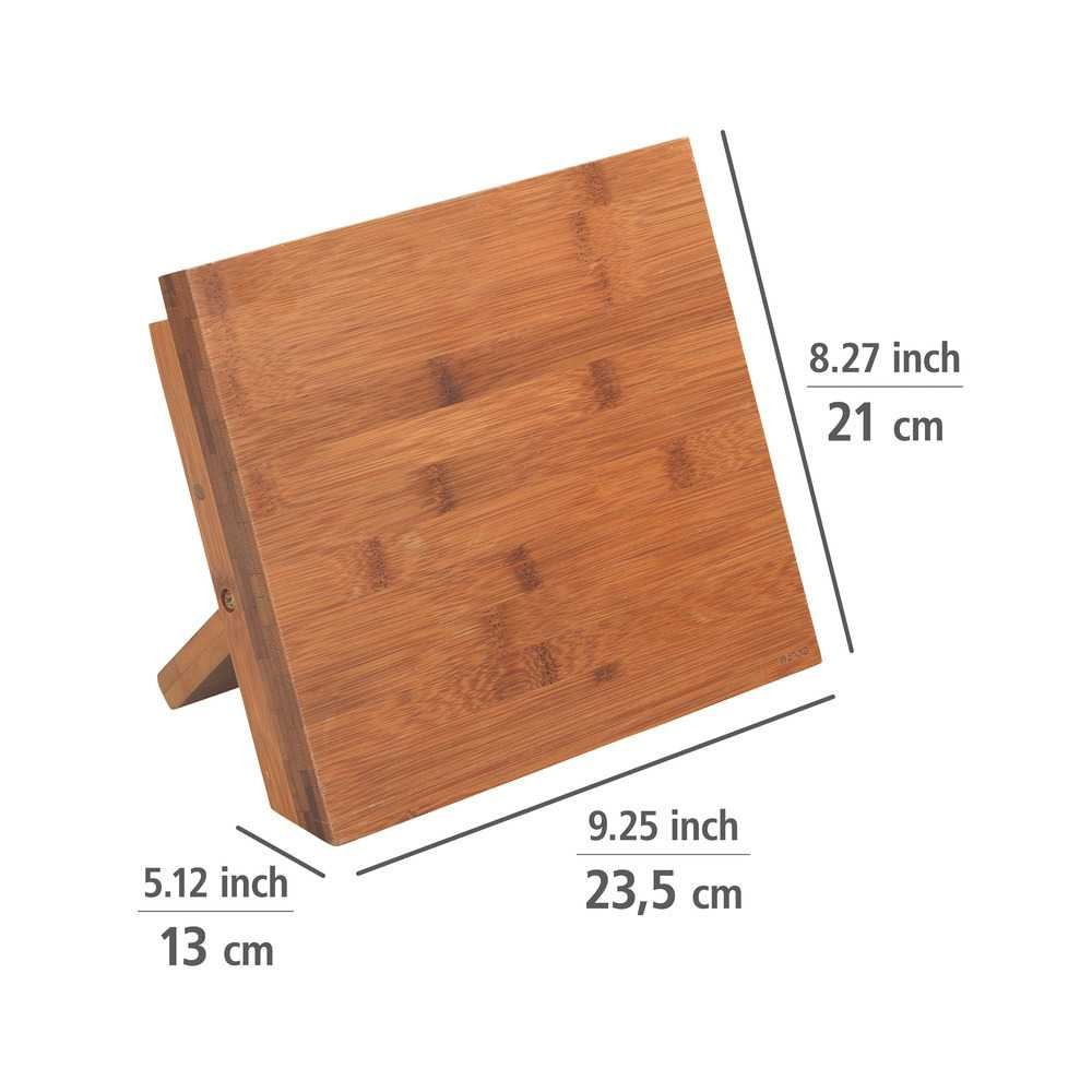 Suport magnetic pentru cutite din bambus 23,5x13x21 cm Wenko Mesina 54949100 [4]