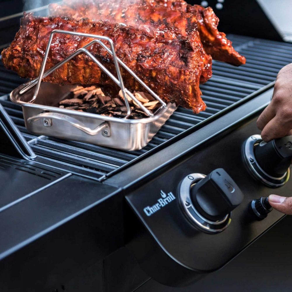 Suport pentru gatit coaste la gratar 35 x 21 x 12 cm Char-Broil 140017 [5]