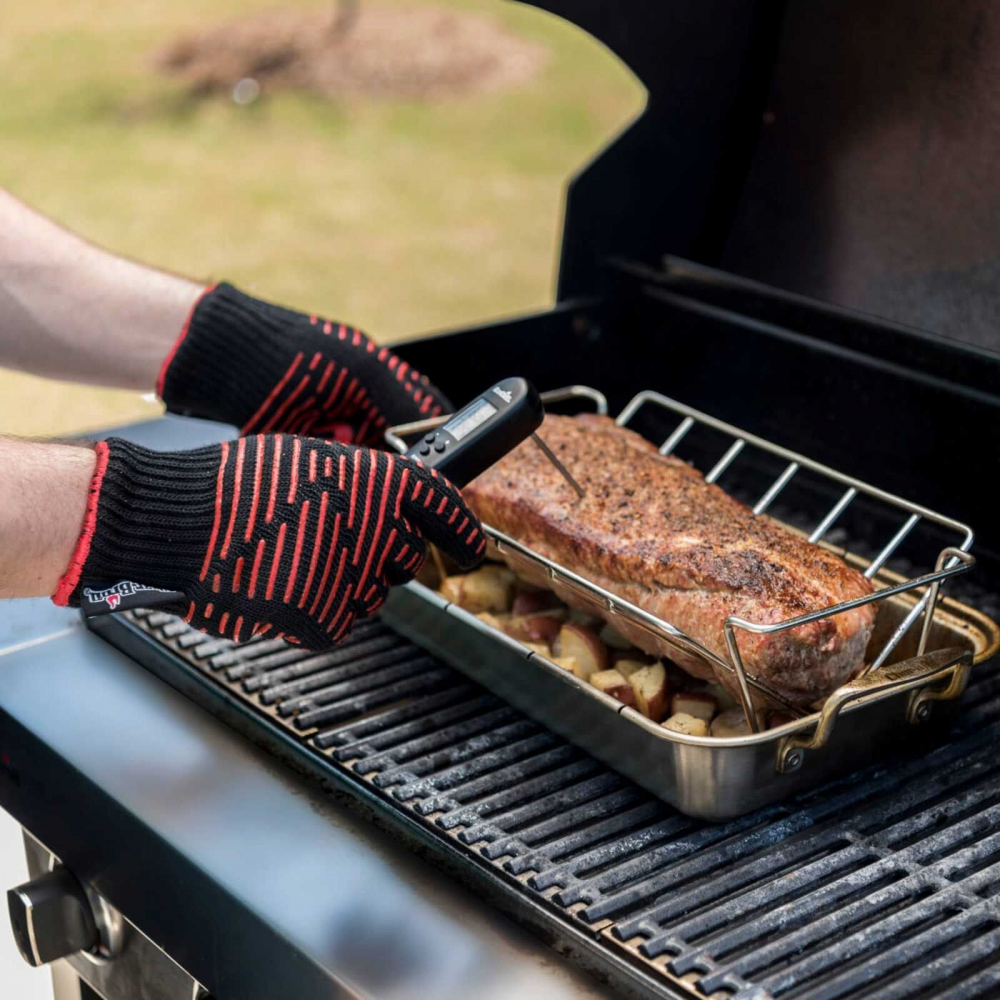 Suport pentru gatit coaste la gratar 35 x 21 x 12 cm Char-Broil 140017 [6]