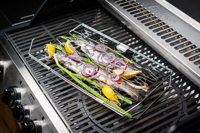 Suport pentru gatit legume si peste la gratar din otel inoxidabil Enders 8807 [2]