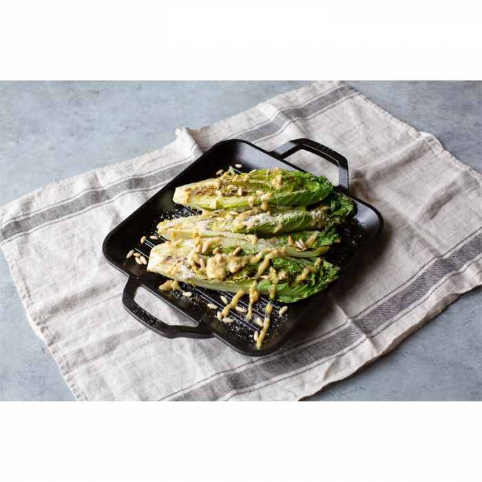 Tava grill patrata cu doua manere Chef Collection Lodge 28 cm L-C11SGP [3]