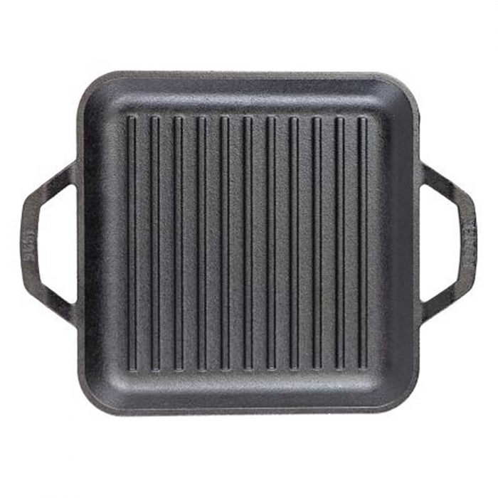 Tava grill patrata cu doua manere Chef Collection Lodge 28 cm L-C11SGP [2]