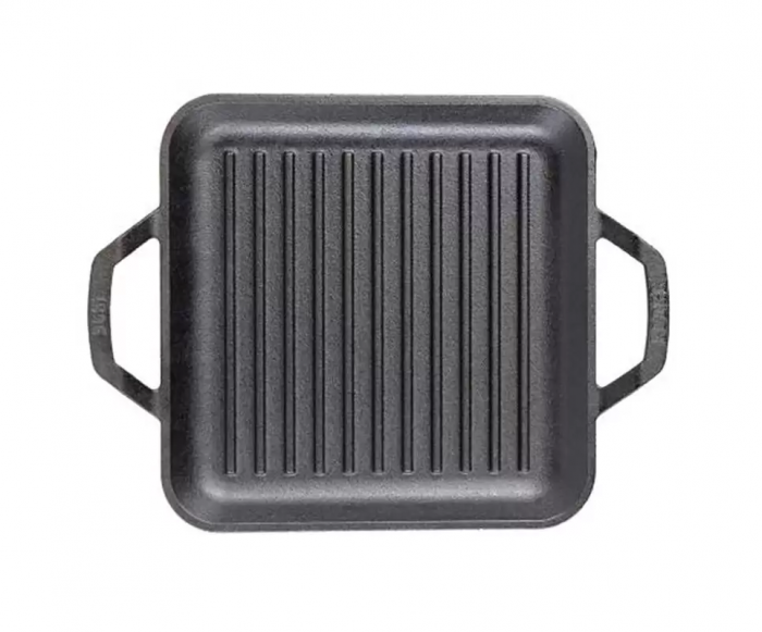 TAVA GRILL PATRATA CU MANERE 28 CM CHEF COLLECTION LODGE L-C11SGP [2]