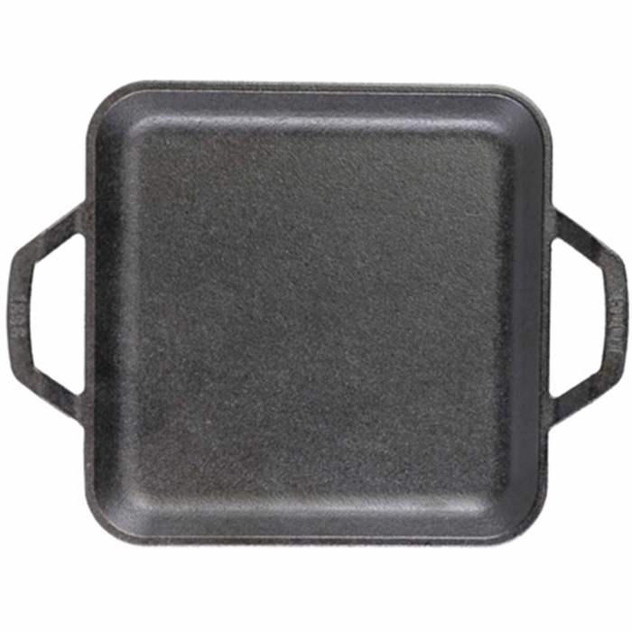 Tava patrata cu doua manere Chef Collection Lodge 28 cm L-C11SGR [2]