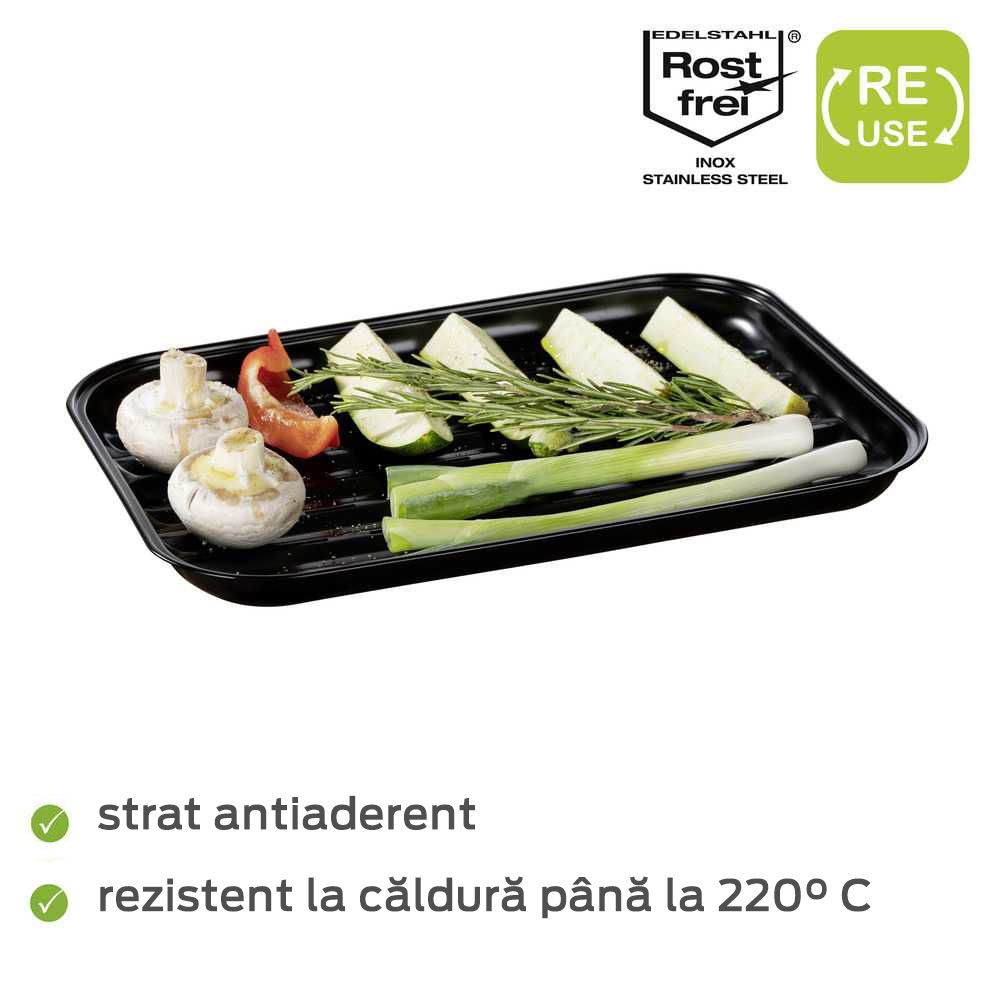 Tava pentru gratar Luca Wenko Black Outdoor Kitchen 55101100 [4]