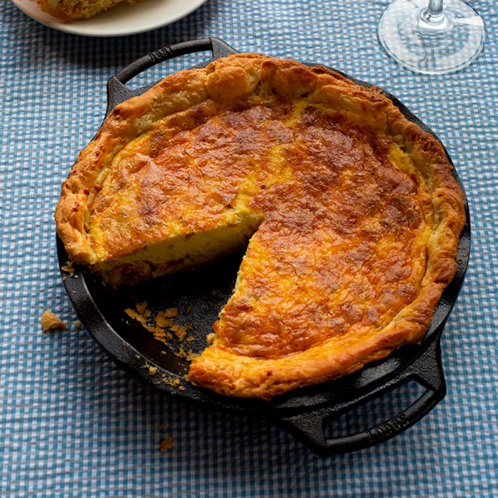 Tava rotunda din fonta pentru placinta 23 cm L-BW9PIE [3]