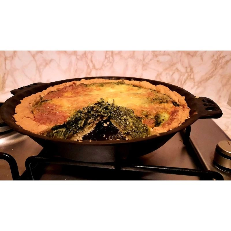 TAVA ROTUNDA DIN FONTA PENTRU PLACINTA 26 cm CAMP CHEF CC-CIPIE10 [4]