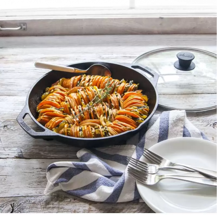 TIGAIE ADANCA DIN FONTA CU MANERE SI CAPAC 30 cm CHEF COLLECTION LODGE L-C12EP [2]