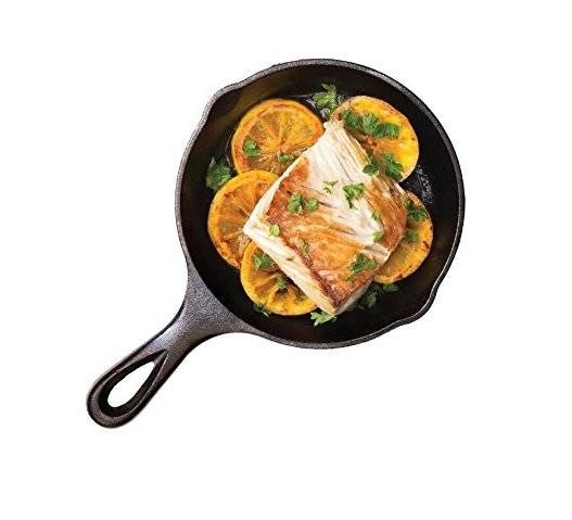 TIGAIE ADANCA ROTUNDA DIN FONTA CU MANER 16,5 CM LODGE L-3SK3 [3]