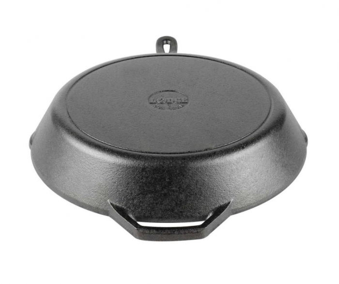 TIGAIE ADANCA ROTUNDA DIN FONTA CU MANER 33 CM LODGE L-12SK3 [4]