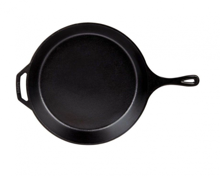 TIGAIE ADANCA ROTUNDA DIN FONTA CU MANER 38 CM LODGE L-14SK3 [2]