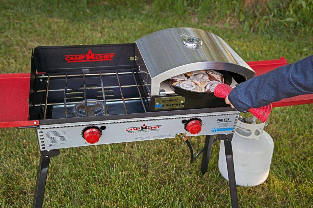 Tigaie adanca rotunda din fonta cu maner Camp Chef 25 cm CC-SK10 [6]
