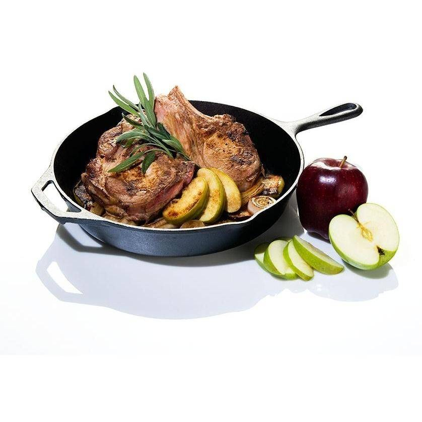 Tigaie adanca rotunda din fonta cu maner Camp Chef 30 cm CC-SK12 [3]