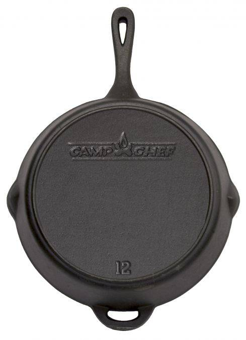 Tigaie adanca rotunda din fonta cu maner Camp Chef 30 cm CC-SK12 [2]