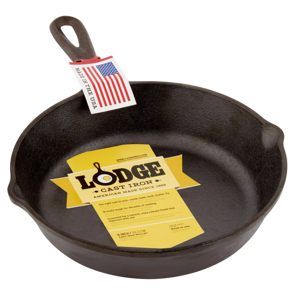 Tigaie adanca rotunda din fonta cu maner Lodge 20,3 cm L-5SK3 [10]