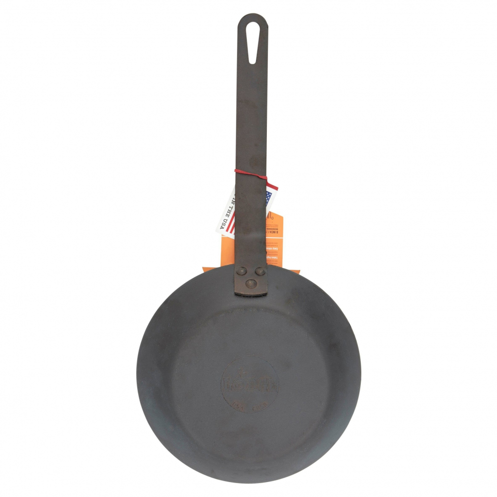 Tigaie adanca rotunda din otel carbon cu maner asezonata Lodge 20 cm L-CRS8 [5]