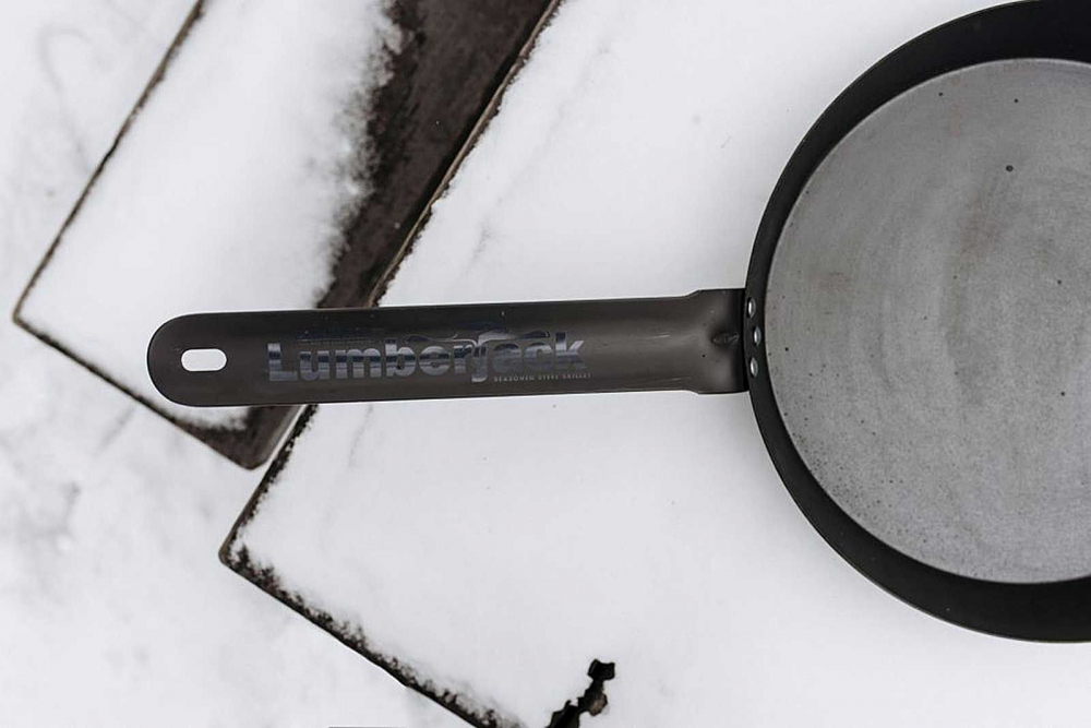 Tigaie adanca rotunda din otel carbon Paella Lumberjack cu maner 50 cm Camp Chef CC-SLJ20 [4]