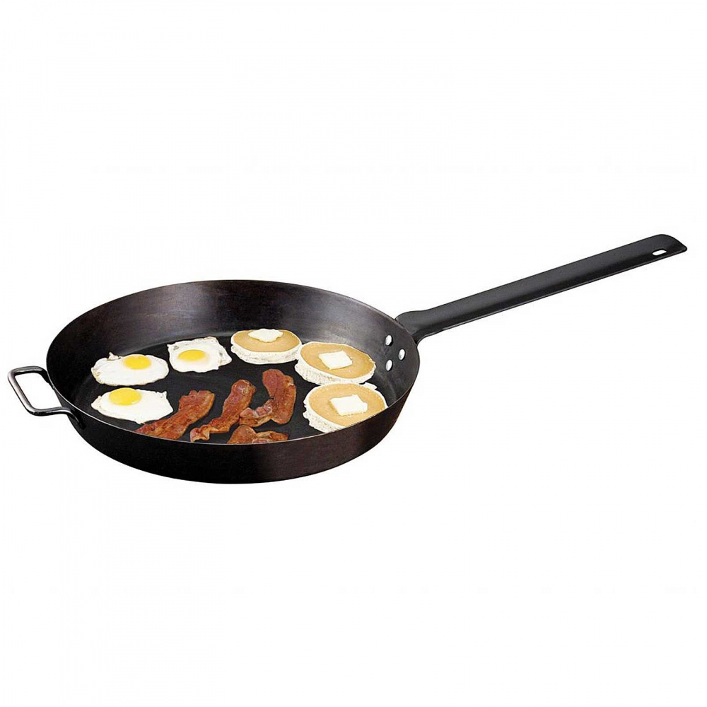 Tigaie adanca rotunda din otel carbon Paella Lumberjack cu maner 50 cm Camp Chef CC-SLJ20 [3]