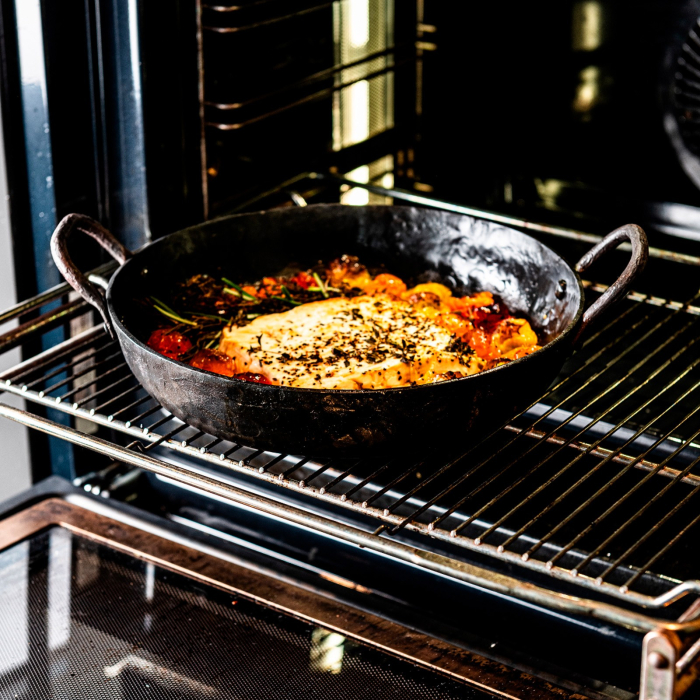 Tigaie cu 2 manere din otel carbon 24 cm Forged ESFRYPAN2H24 [4]