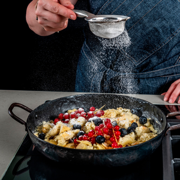 Tigaie cu maner lung din otel carbon 28 cm Forged ESFRYPAN1H28 [3]