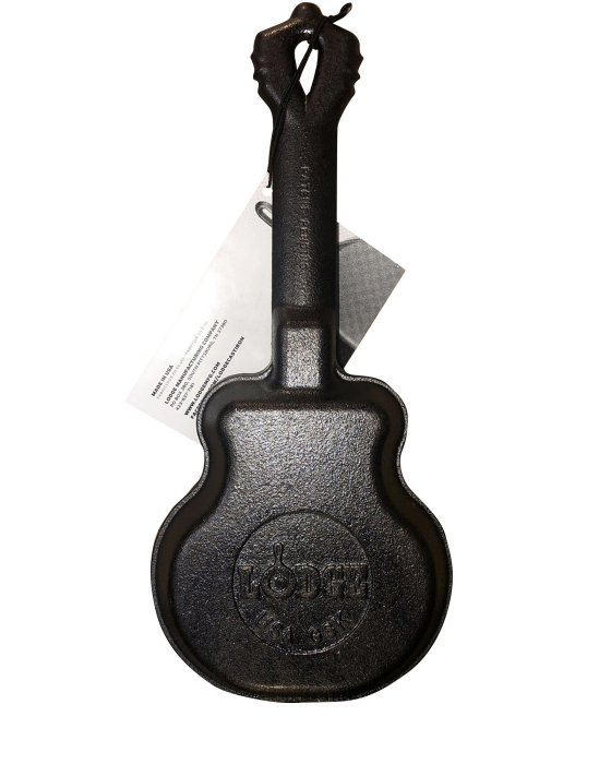 Tigaie din fonta mini in forma de chitara 27x12x2 cm Lodge L-GSK3 [3]