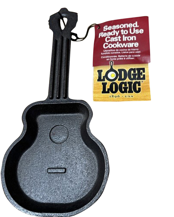 Tigaie din fonta mini in forma de chitara 27x12x2 cm Lodge L-GSK3 [5]