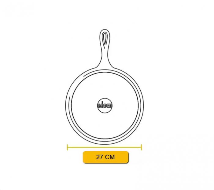 TIGAIE DIN FONTA PENTRU CLATITE 26 cm LODGE L-9OG3 [2]
