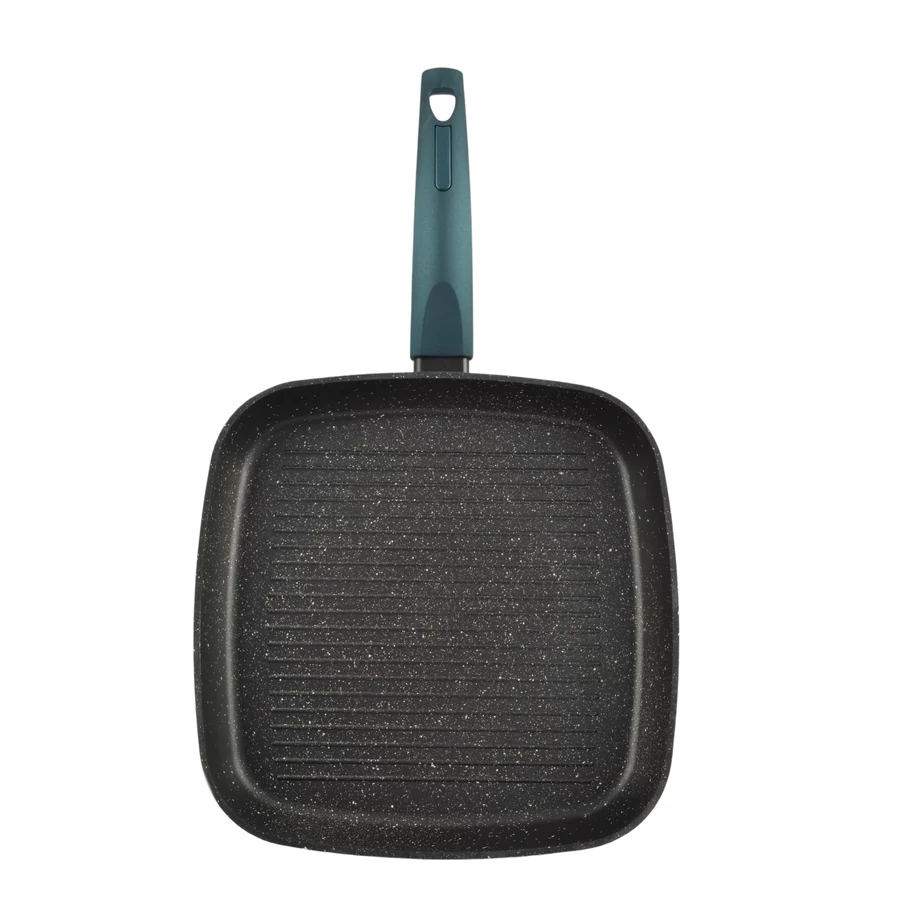 TIGAIE GRILL PATRATA DIN ALUMINIU 28 cm [3]