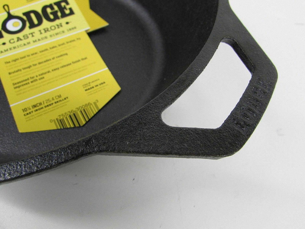 Tigaie inalta rotunda din fonta cu maner Lodge 26 cm L-8DSK3 [6]