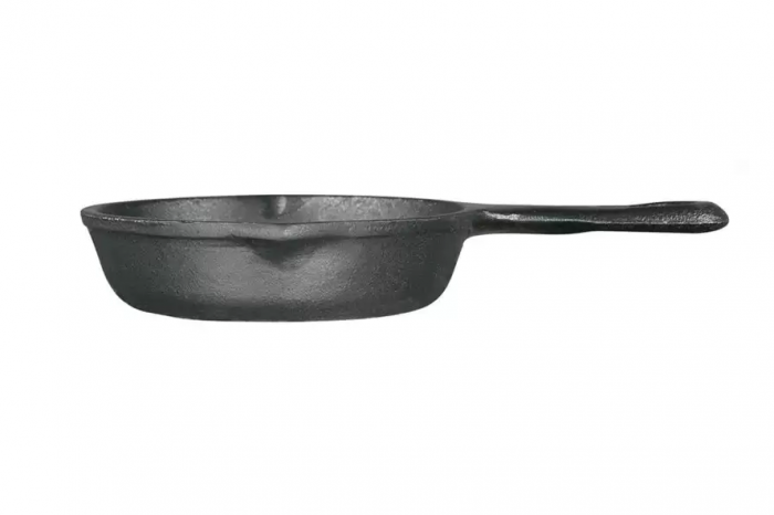 TIGAIE MINI ROTUNDA DIN FONTA CU MANER 9 cm LODGE L-MS3 [3]