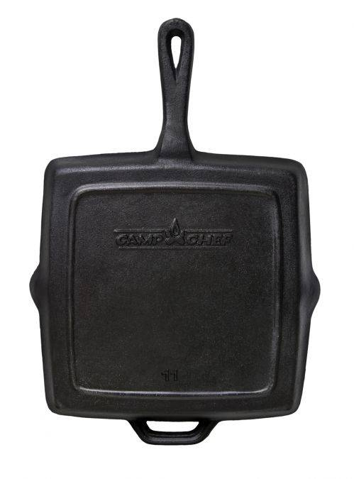 Tigaie patrata din fonta cu maner Camp Chef 28 cm CC-SQ11 [2]