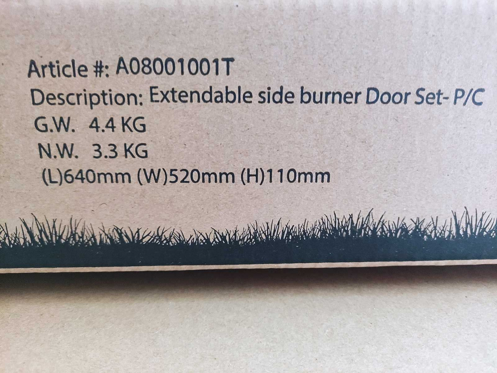 Usa cu cadru built-in 45 x 57 x 4 cm pentru insula si bucatarie exterioara Grandhall A08001001T [11]