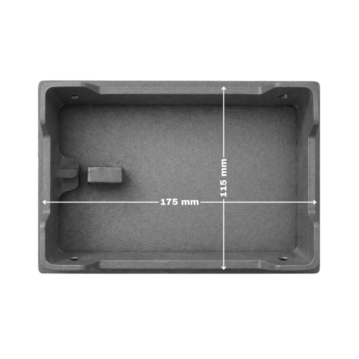 Ușă vizitare fontă horn 200x140 mm [5]