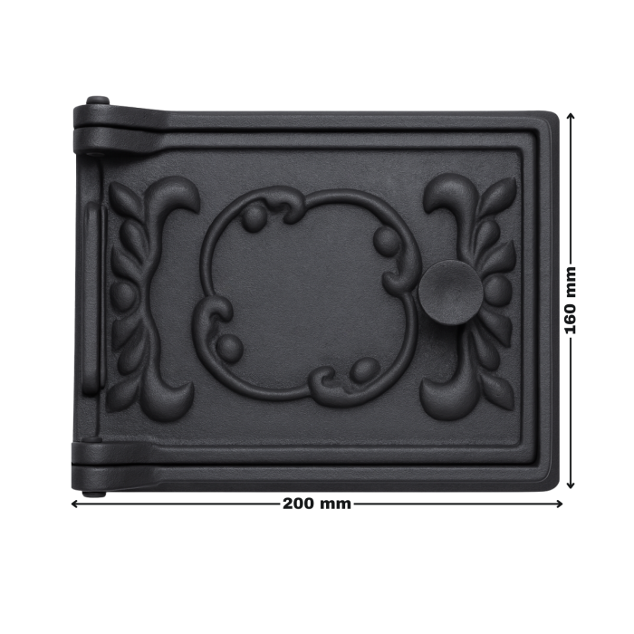 USA MICA DE FONTA VIZITARE HORN CU DESEN [2]