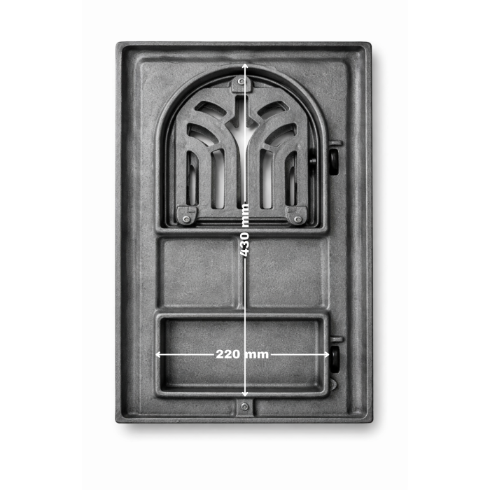 UȘĂ SOBĂ/ȘEMINEU COMBI 520 x 340 mm [4]