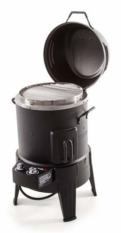 Afumatoare, cuptor si grill pe gaz cu arzator din Inox, Char-Broil The Big Easy 140678 [5]