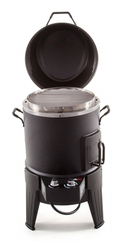 Afumatoare, cuptor si grill pe gaz cu arzator din Inox, Char-Broil The Big Easy 140678 [4]