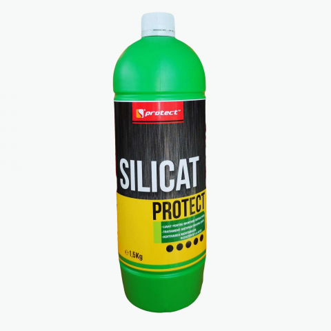ACCESORII SOBĂ, ȘEMINEU ȘI CUPTOR - APA DE STICLA, SILICAT LIANT PENTRU MORTARE, 1,5 L