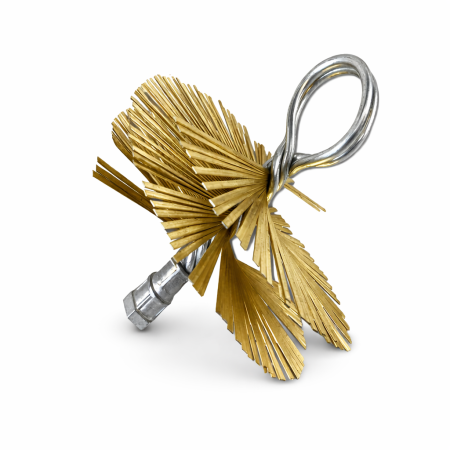 ACCESORII SOBĂ, ȘEMINEU ȘI CUPTOR - Arici rotund din otel plat diametru 150mm