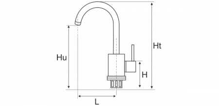 BATERIE BUCATARIE LEBADA TIP U INOX 5001 [1]