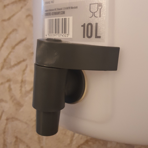 Bidon de apa tip canistra cu robinet de 10 litri Enders 7452 [6]