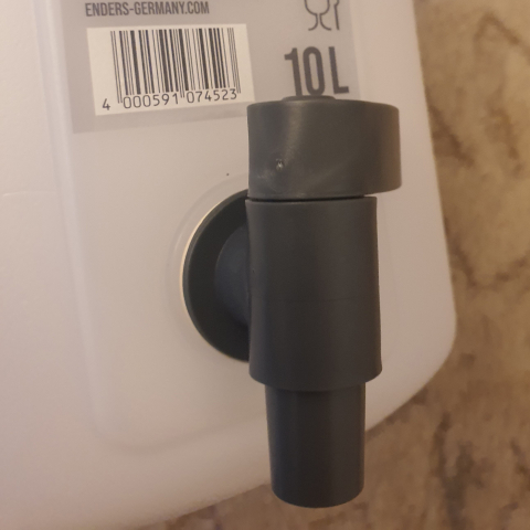Bidon de apa tip canistra cu robinet de 10 litri Enders 7452 [5]