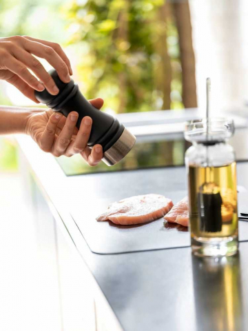 Borcan cu pensula pentru marinat Marta Wenko Black Outdoor Kitchen 55084100 [10]
