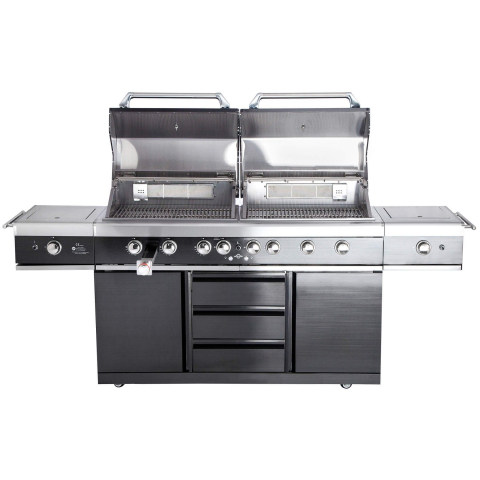 Bucatarie de exterior din inox, gratar pe gaz cu Air System ALL GRILL Top-Line Extrem Light 100960 [8]